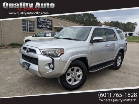 2017 Toyota 4Runner for sale at Quality Auto of Collins in Collins MS
