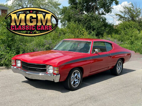 1971 Chevrolet Chevelle for sale at MGM CLASSIC CARS in Addison IL