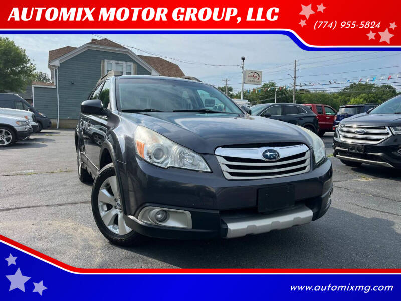 2011 Subaru Outback for sale at AUTOMIX MOTOR GROUP, LLC in Swansea MA