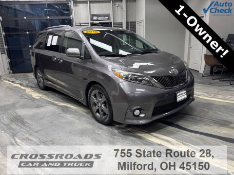 2016 Toyota Sienna for sale at Crossroads Car and Truck - Crossroads Car & Truck - Milford in Milford OH