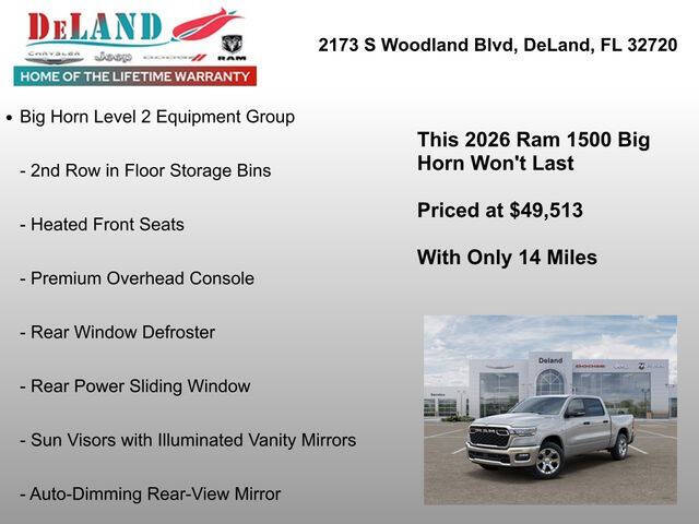 2026 RAM 1500