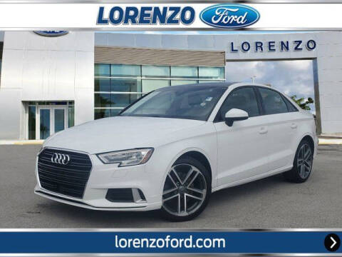 2018 Audi A3 for sale at Lorenzo Ford in Homestead FL