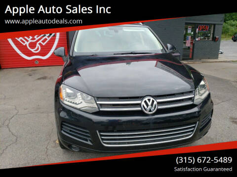 2011 Volkswagen Touareg for sale at Apple Auto Sales Inc in Camillus NY