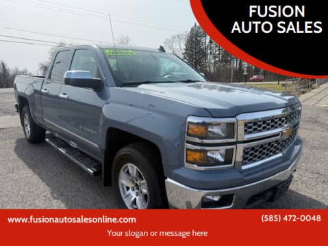 2015 Chevrolet Silverado 1500 for sale at FUSION AUTO SALES in Spencerport NY