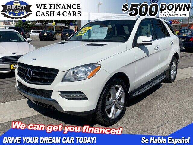 2013 Mercedes-Benz M-Class for sale at Best Car Sales in South Gate CA