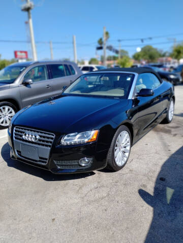 2010 Audi A5 for sale at JAH MOTORSPORT CORP OF FLORIDA in Cocoa FL