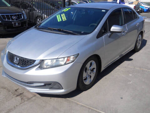 2015 Honda Civic for sale at Alpha & Omega Auto Sales in Phoenix AZ