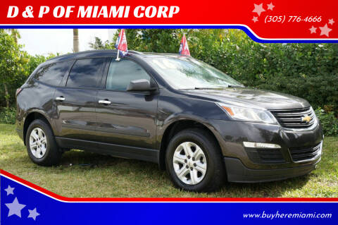 2016 Chevrolet Traverse for sale at Buy Here Miami Auto Sales in Miami FL