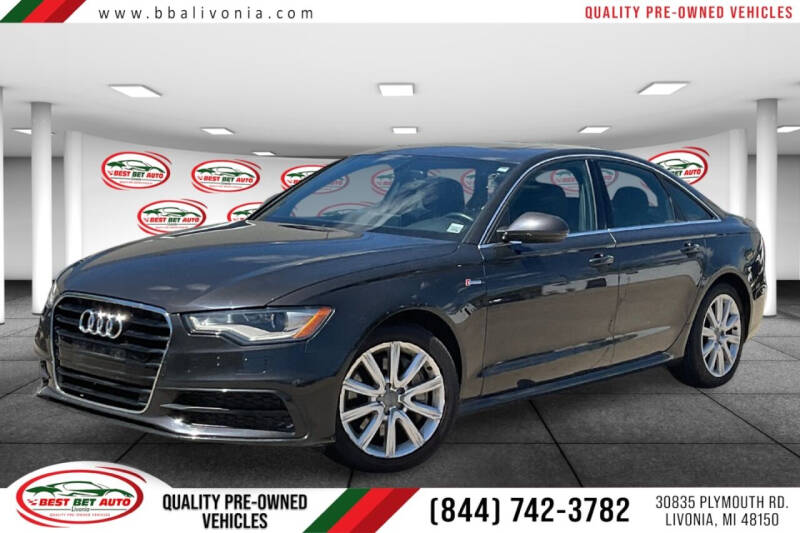 2014 Audi A6 for sale at Best Bet Auto in Livonia MI
