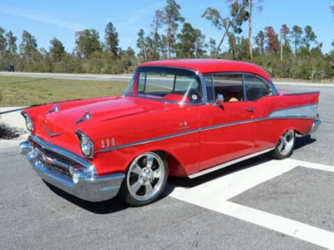 1957 Chevrolet Bel Air for sale at Hines Auto Sales in Marlette MI