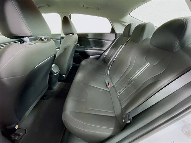 2023 Hyundai Elantra Hybrid Blue