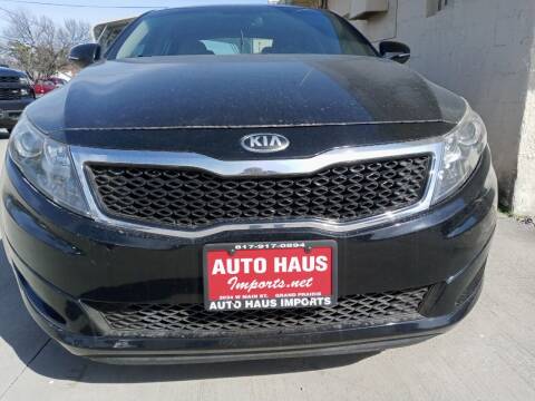 2013 Kia Optima for sale at Auto Haus Imports in Grand Prairie TX