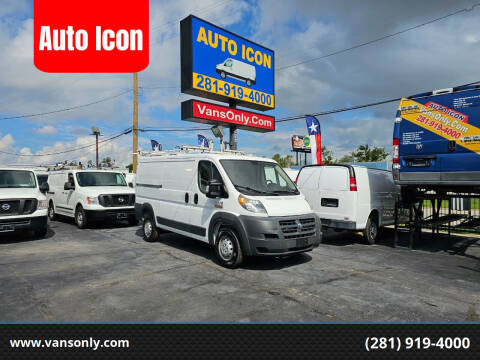 2016 RAM ProMaster for sale at Auto Icon in Houston TX