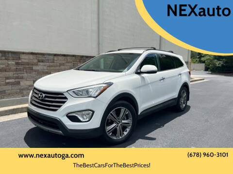 2014 Hyundai Santa Fe for sale at NEXauto in Flowery Branch GA
