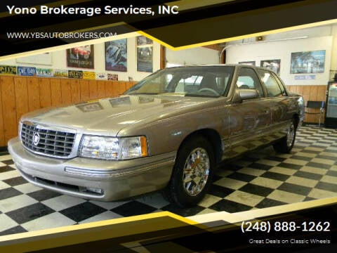 1998 Cadillac DeVille for sale at Farmington's Finest Used Autos - Yono Brokerage Services, INC in Farmington MI