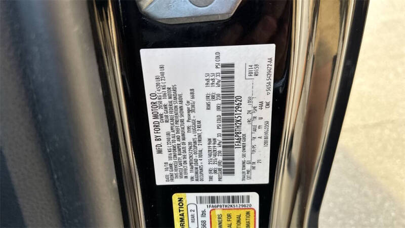 2019 Ford Mustang EcoBoost