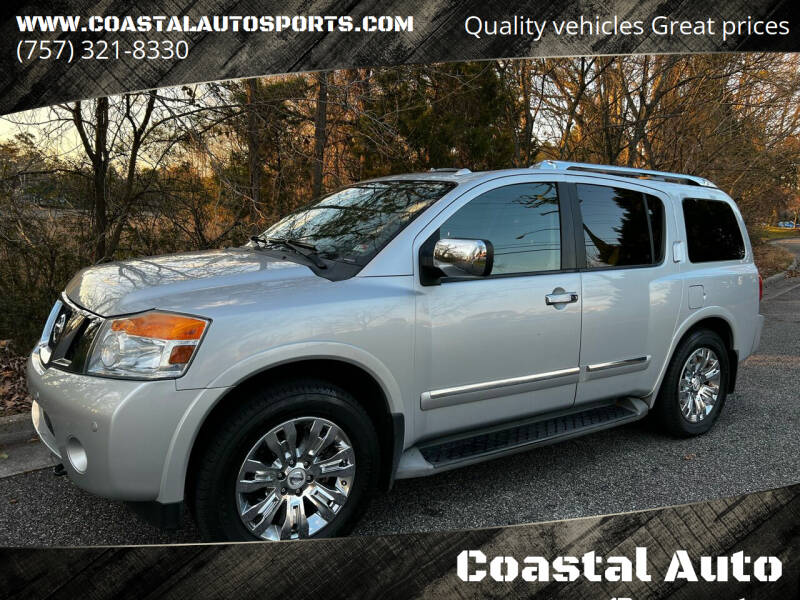 2015 Nissan Armada for sale at Coastal Auto Sports in Chesapeake VA