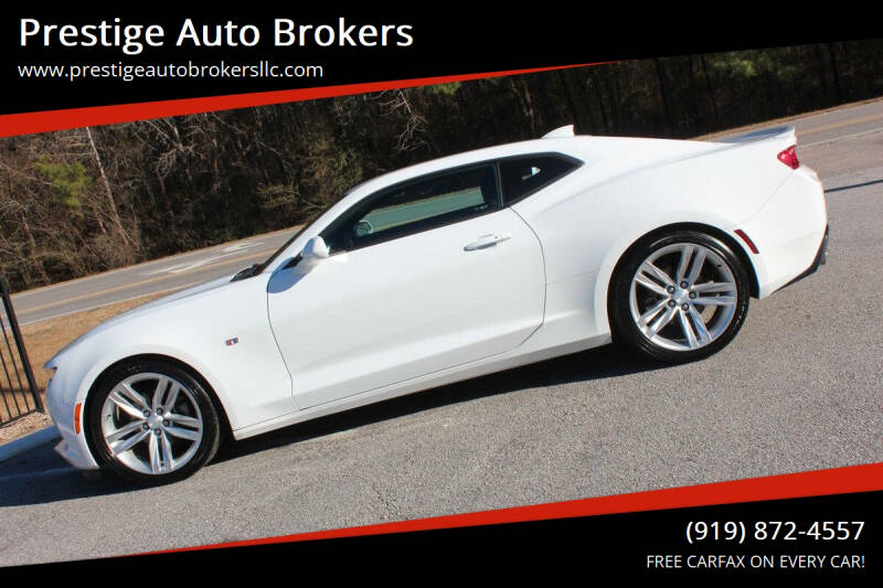 2018 Chevrolet Camaro for sale at Prestige Auto Brokers in Raleigh NC