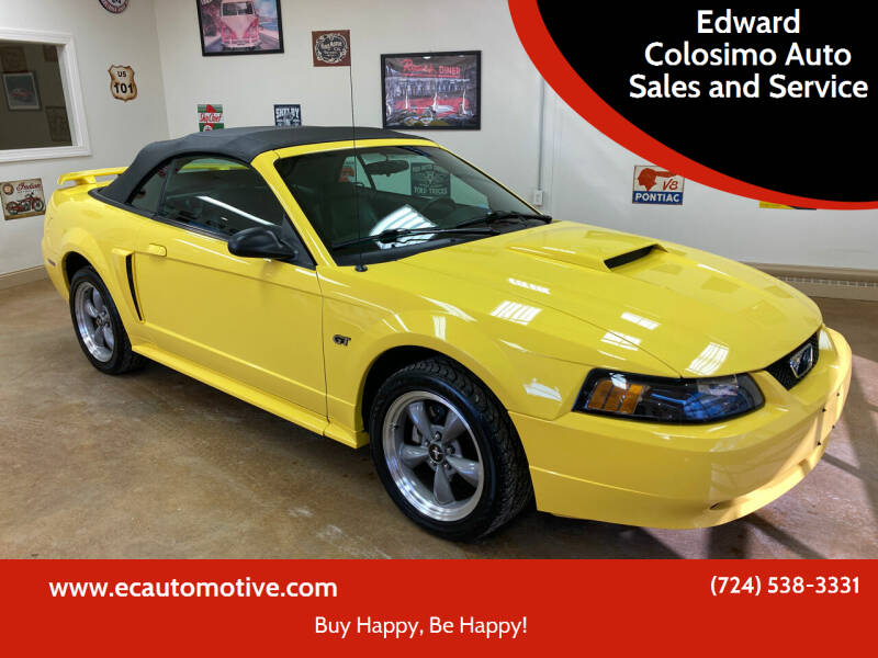 2002 Ford Mustang for sale at Edward Colosimo Auto Sales and Service in Evans City PA