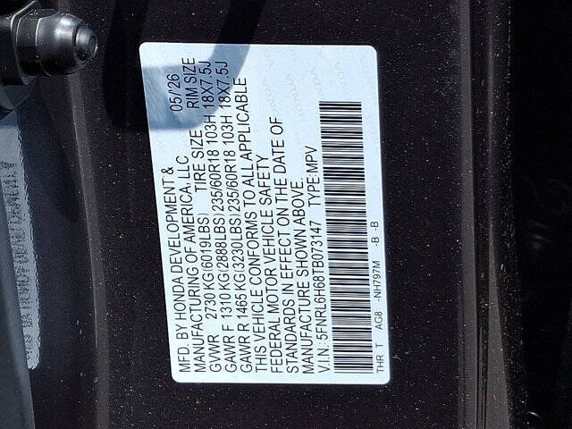 2026 Honda Odyssey EX-L