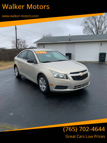 2012 Chevrolet Cruze for sale at Walker Motors in Muncie IN