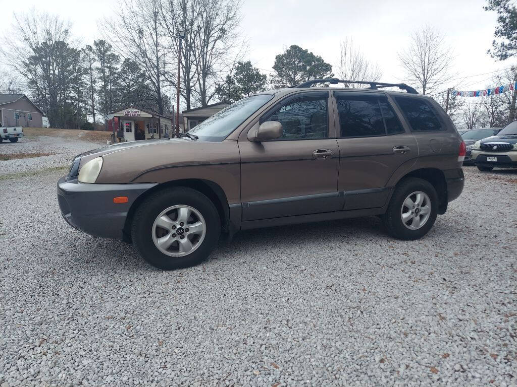 2005 Hyundai SANTA FE for sale at Victory Auto Sales LLC in Mooreville, MS