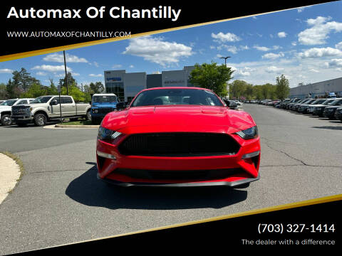 2021 Ford Mustang for sale at Automax of Chantilly in Chantilly VA