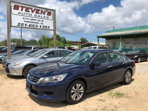 2014 Honda Accord for sale at Stevens Auto Sales in Theodore AL
