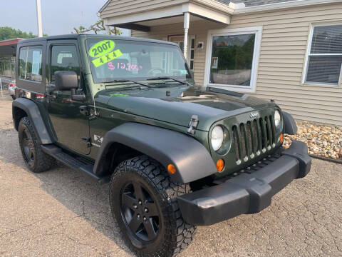 2007 Jeep Wrangler for sale at G & G Auto Sales in Steubenville OH