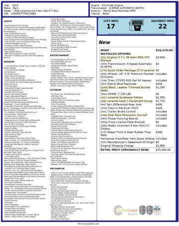 2023 RAM 1500 Laramie