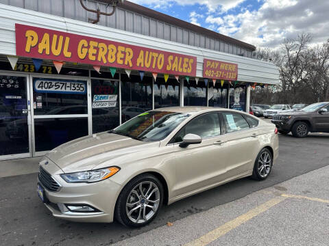 2017 Ford Fusion for sale at Paul Gerber Auto Sales in Omaha NE