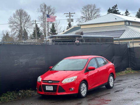 2012 Ford Focus for sale at Skyline Motors Auto Sales in Tacoma WA