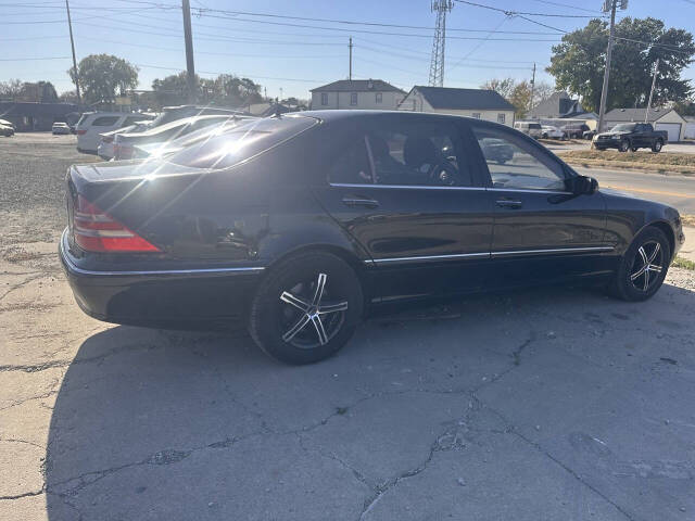 2002 Mercedes-Benz S-Class for sale at Tut's Sales & Service LLC in Waterloo, IA