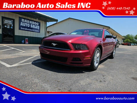2014 Ford Mustang for sale at Baraboo Auto Sales INC in Baraboo WI