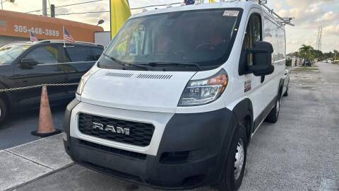 2019 RAM ProMaster for sale at VALDO AUTO SALES in Hialeah FL