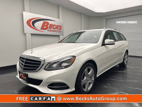 2014 Mercedes-Benz E-Class for sale at Becks Auto Group in Mason OH
