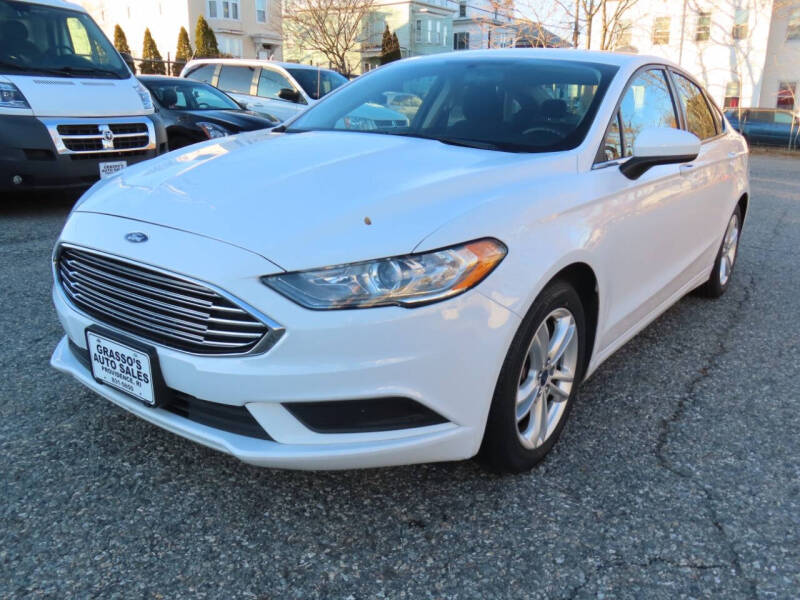 2018 Ford Fusion for sale at Grasso's Auto Sales in Providence RI