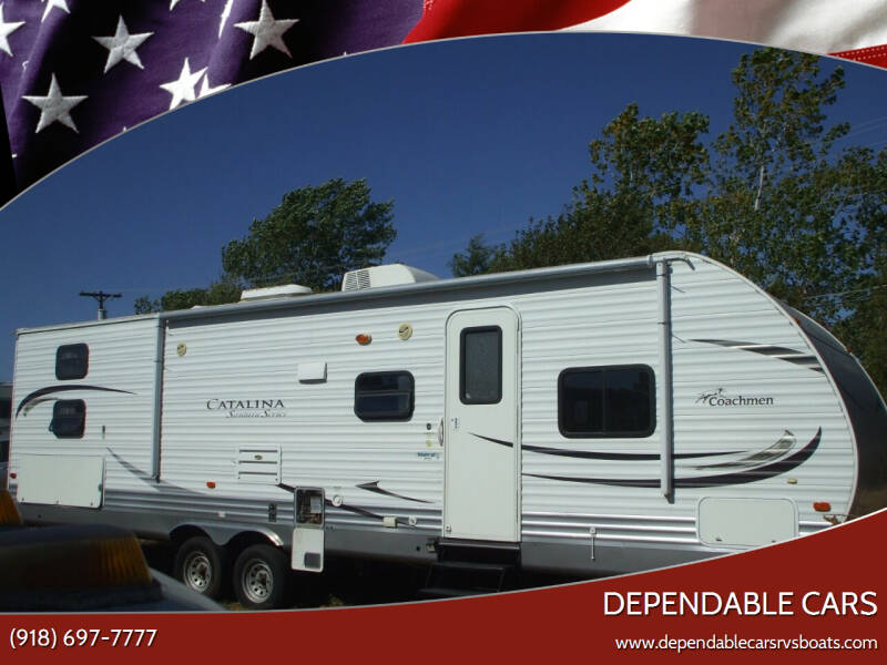 2014 Coachmen 31ft CATALINA *2 slides* for sale at DEPENDABLE CARS in Mannford OK