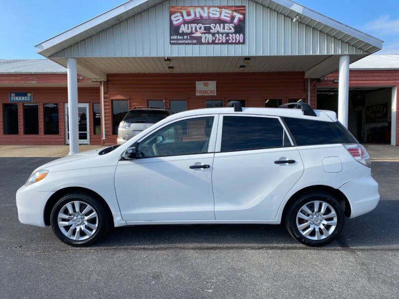 2006 Toyota Matrix for sale at Sunset Auto Sales in Paragould AR