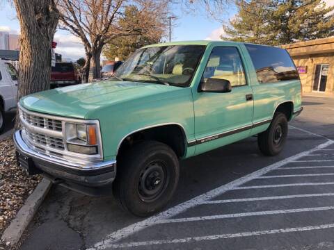 1999 Chevrolet Tahoe for sale at Auto Bike Sales in Reno NV