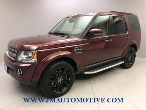 2016 Land Rover LR4 for sale at J & M Automotive in Naugatuck CT