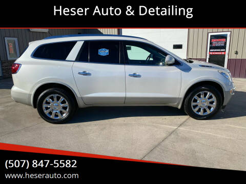 2012 Buick Enclave for sale at Heser Auto & Detailing in Jackson MN