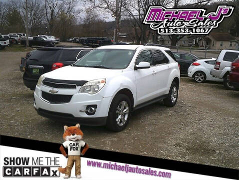 2010 Chevrolet Equinox for sale at MICHAEL J'S AUTO SALES in Cleves OH