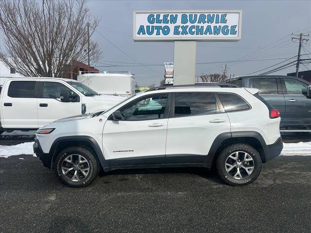 2017 Jeep Cherokee for sale at Glen Burnie Auto Exchange in Glen Burnie MD