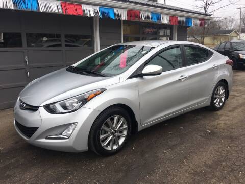 2015 Hyundai Elantra for sale at Antique Motors in Plymouth IN