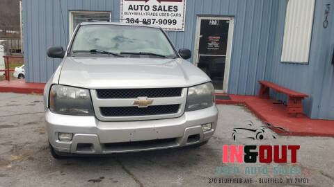 2008 Chevrolet TrailBlazer for sale at In & Out Used Auto Sales in Bluefield WV