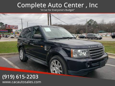 2008 Land Rover Range Rover Sport for sale at Complete Auto Center , Inc in Raleigh NC