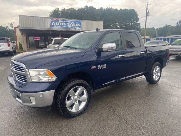 2018 RAM 1500 for sale at Greenbrier Auto Sales in Greenbrier AR