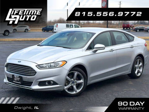 2016 Ford Fusion for sale at Lifetime Auto in Dwight IL
