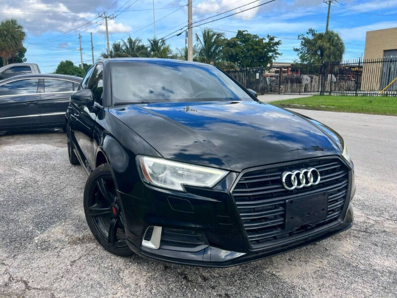 2018 Audi A3 for sale at Vice City Deals in North Miami Beach FL